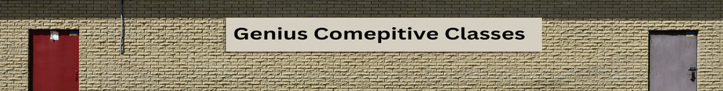 Genius Competitive Classes Kalyan